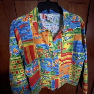 Coldwater Creek Cotton Top, Size PM